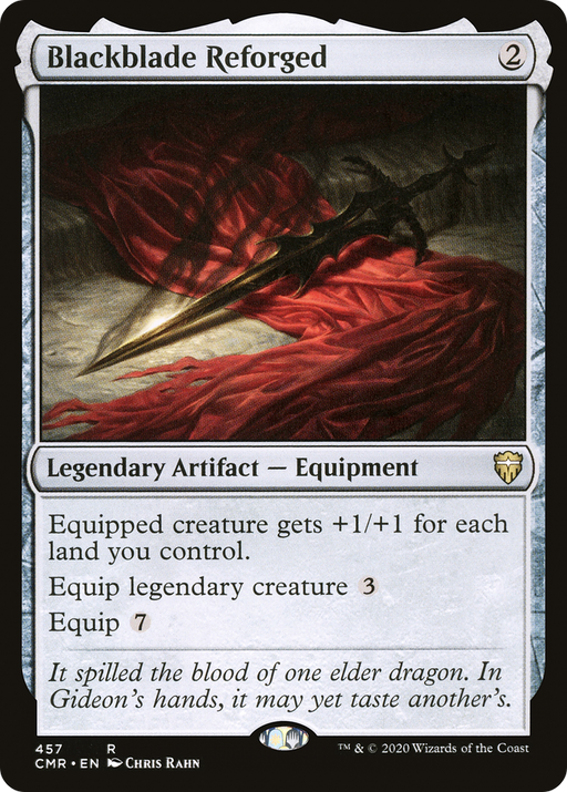 Blackblade Reforged (CMR-457) [Commander Legends] MTG Single Wizards of the Coast