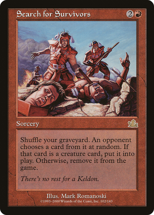 Search for Survivors (PCY-102) [Prophecy] MTG Single Wizards of the Coast