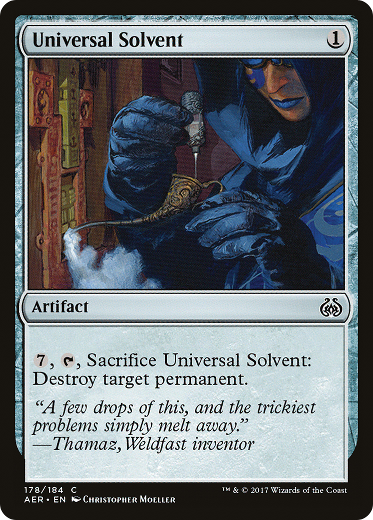 Universal Solvent (AER-178) [Aether Revolt] Foil MTG Single Wizards of the Coast