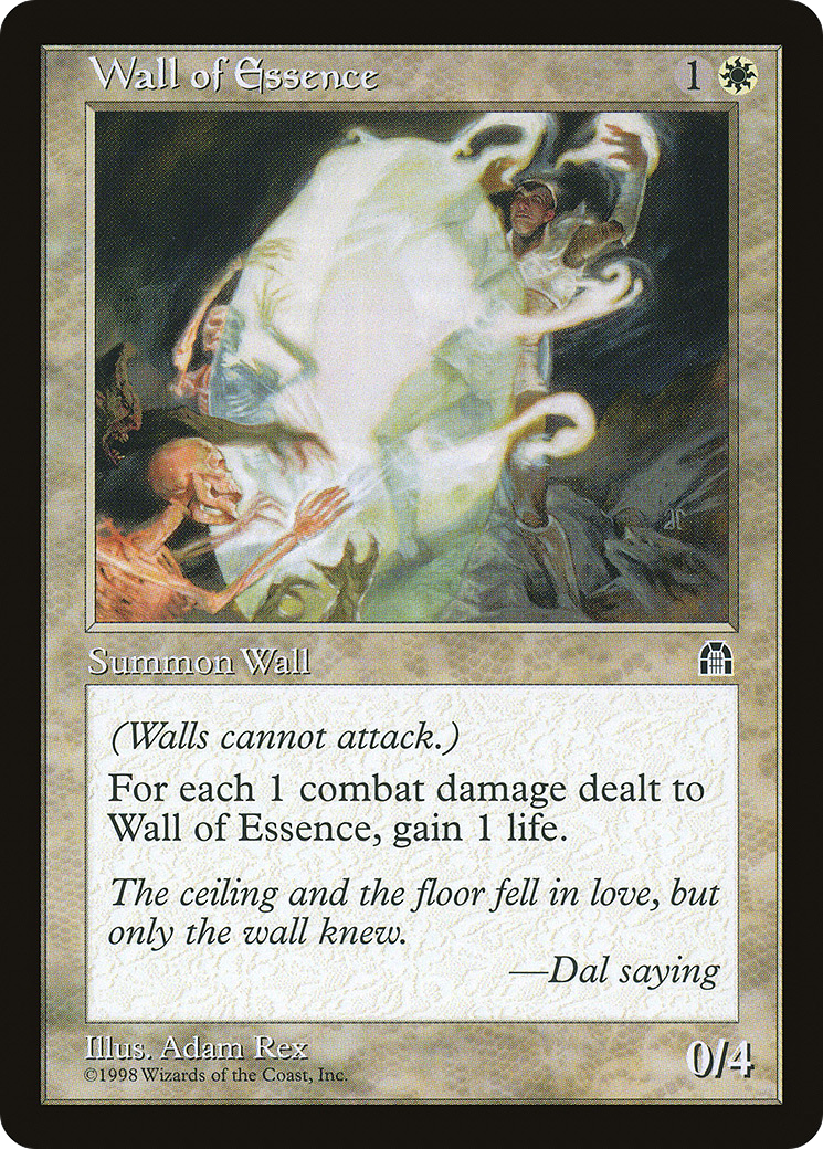 Wall of Essence (STH-022) [Stronghold] MTG Single Wizards of the Coast