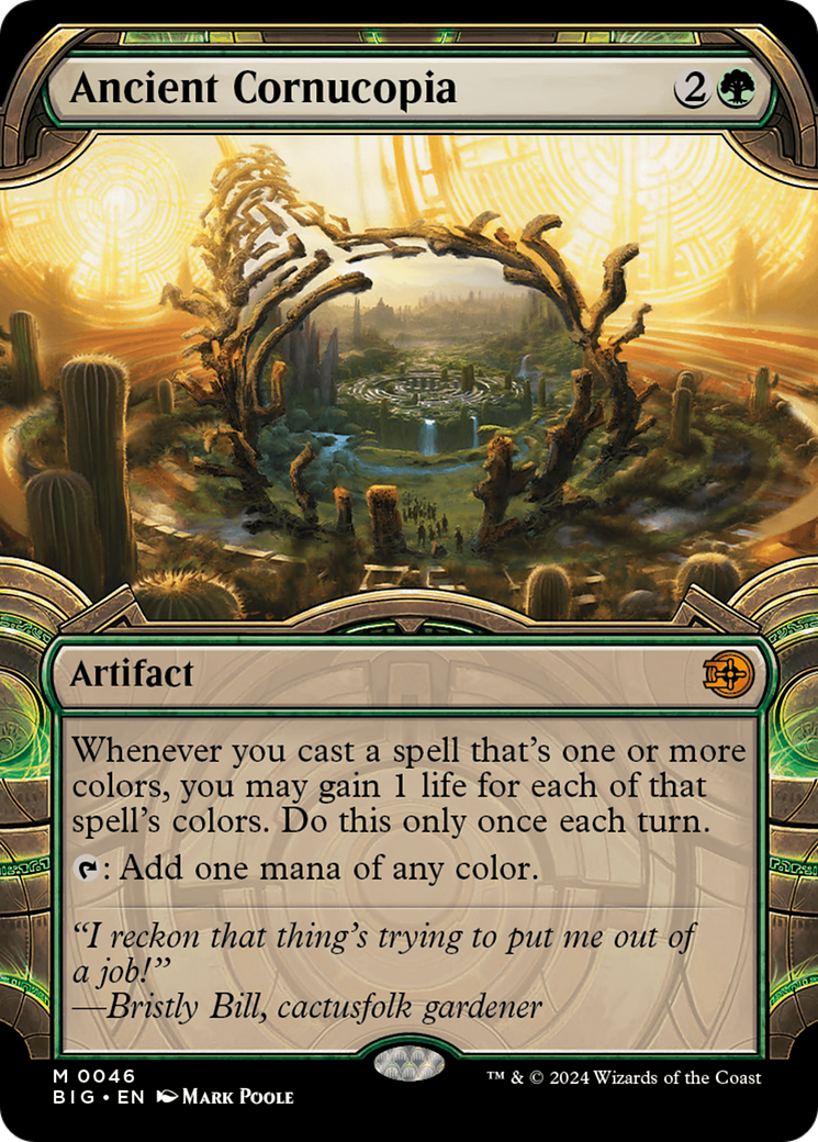 Ancient Cornucopia (BIG-046) [The Big Score] (Showcase) Foil MTG Single Wizards of the Coast