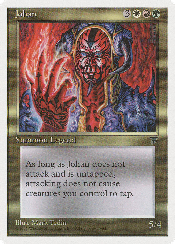 Johan (CHR-) [Chronicles] MTG Single Wizards of the Coast