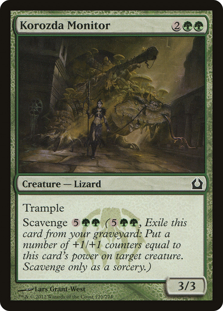 Korozda Monitor (RTR-129) [Return to Ravnica] MTG Single Wizards of the Coast