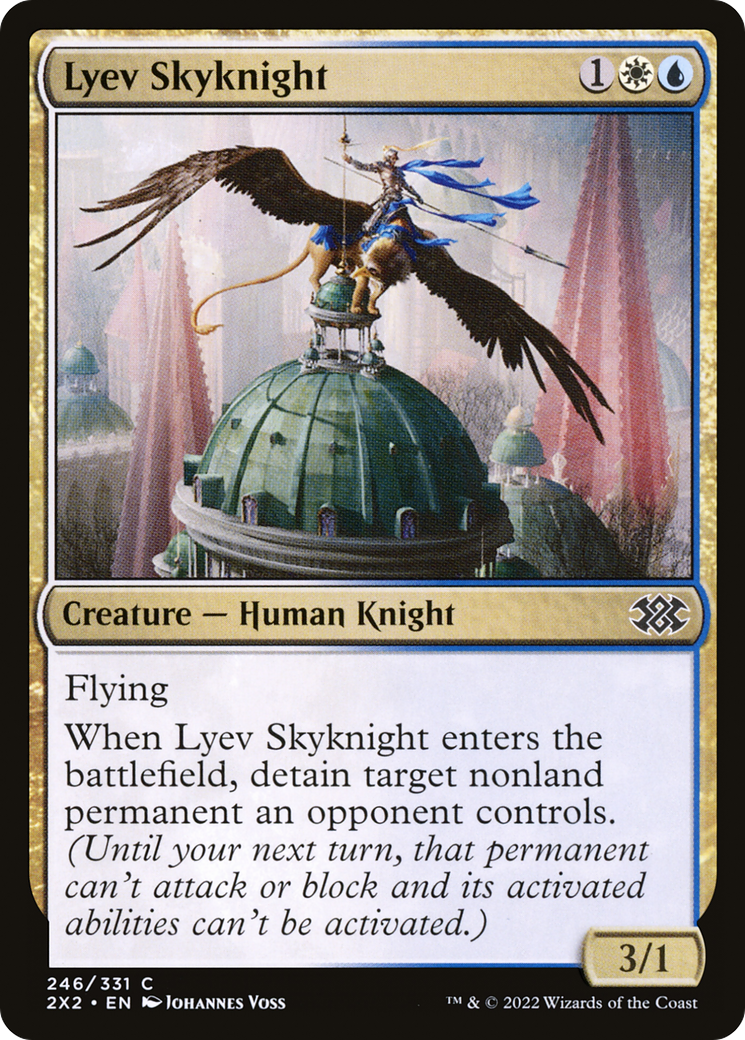 Lyev Skyknight (2X2-246) [Double Masters 2022] MTG Single Wizards of the Coast