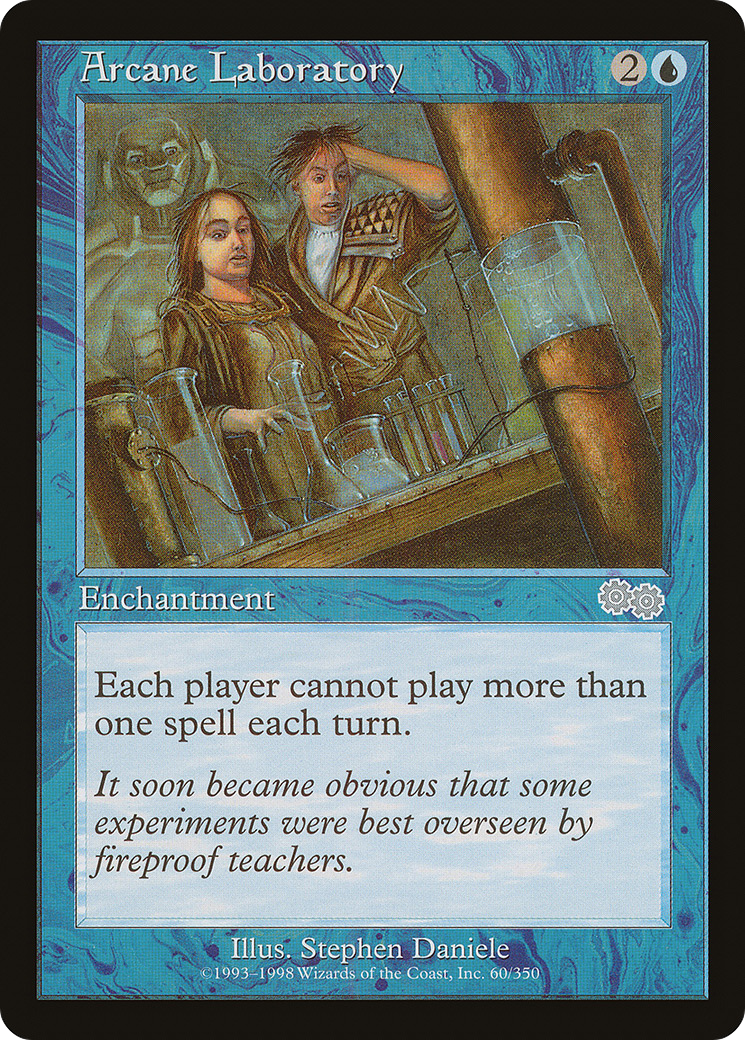 Arcane Laboratory (USG-060) [Urza's Saga] MTG Single Wizards of the Coast