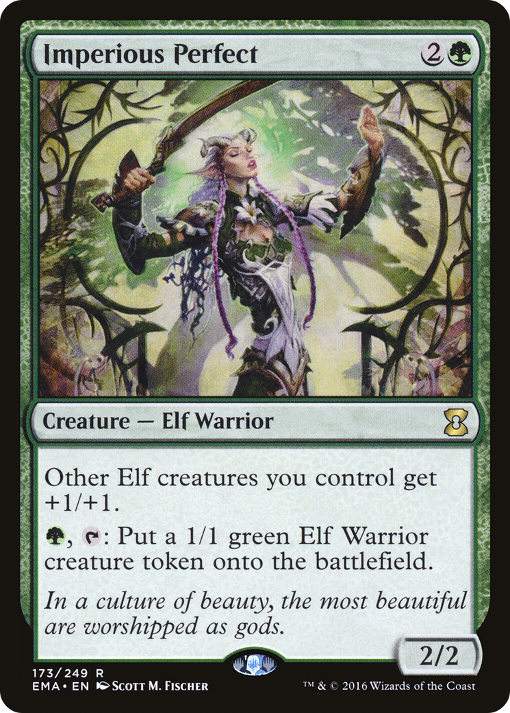 Imperious Perfect (EMA-173) [Eternal Masters] Foil MTG Single Wizards of the Coast