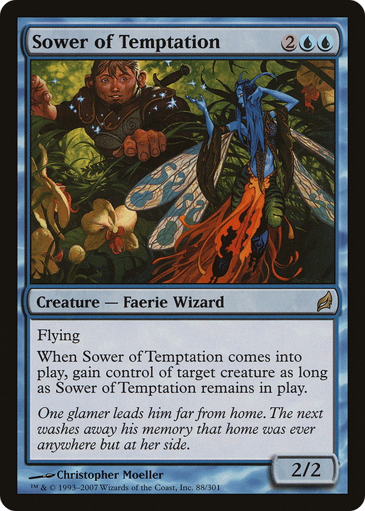 Sower of Temptation (LRW-088) [Lorwyn] Foil MTG Single Wizards of the Coast