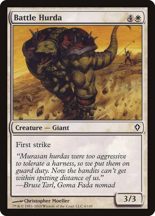 Battle Hurda (WWK-004) [Worldwake] MTG Single Wizards of the Coast