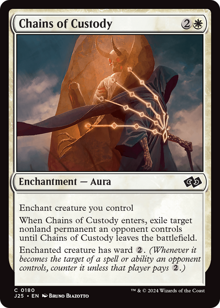 Chains of Custody (J25-180) [Foundations Jumpstart] MTG Single Wizards of the Coast