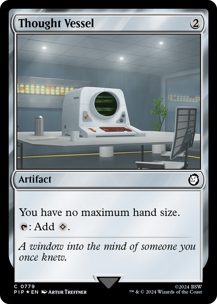 Thought Vessel (Surge Foil) (PIP-779) [Fallout] Foil MTG Single Wizards of the Coast