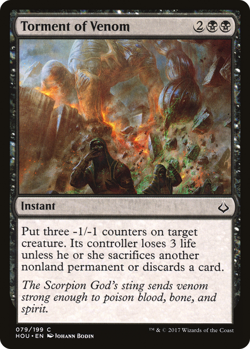 Torment of Venom (HOU-079) [Hour of Devastation] MTG Single Wizards of the Coast