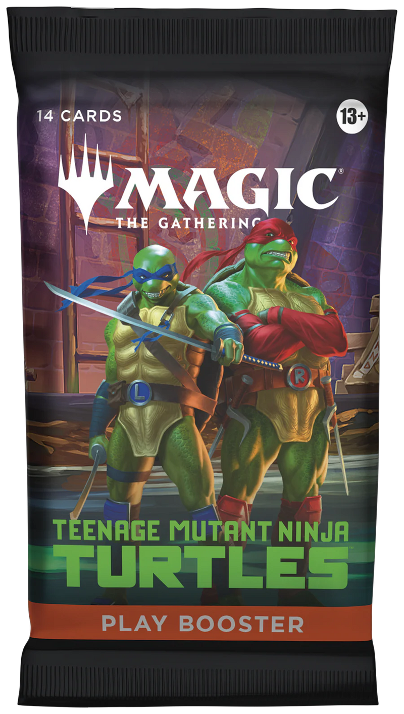 MTG Teenage Mutant Ninja Turtles - Play Booster Pack MTG Sealed Magic: The Gathering