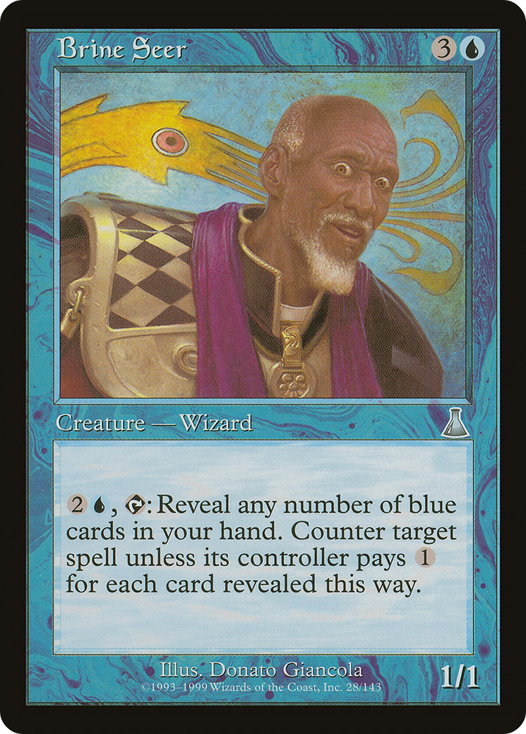 Brine Seer (UDS-028) [Urza's Destiny] MTG Single Wizards of the Coast
