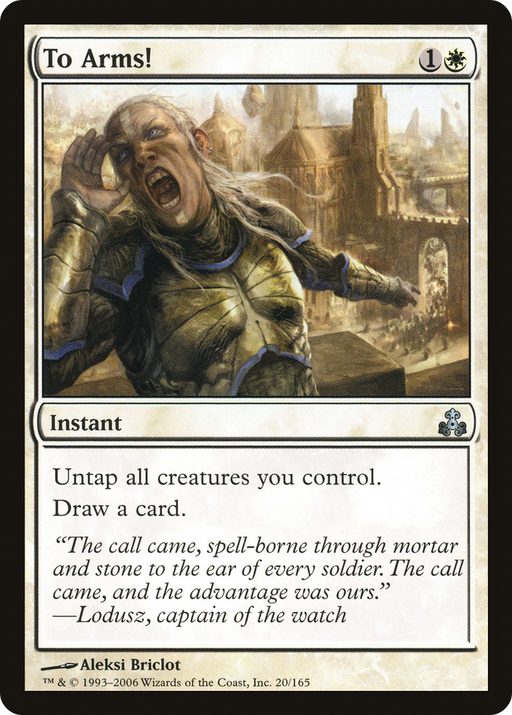To Arms! (GPT-020) [Guildpact] MTG Single Wizards of the Coast