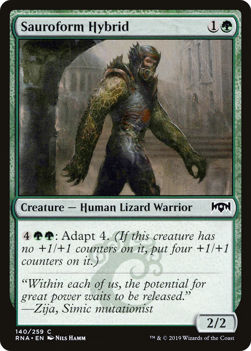 Sauroform Hybrid (RNA-140) [Ravnica Allegiance] MTG Single Wizards of the Coast