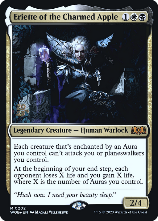 Eriette of the Charmed Apple (PRE-202) [Wilds of Eldraine Promos] Foil MTG Single Wizards of the Coast