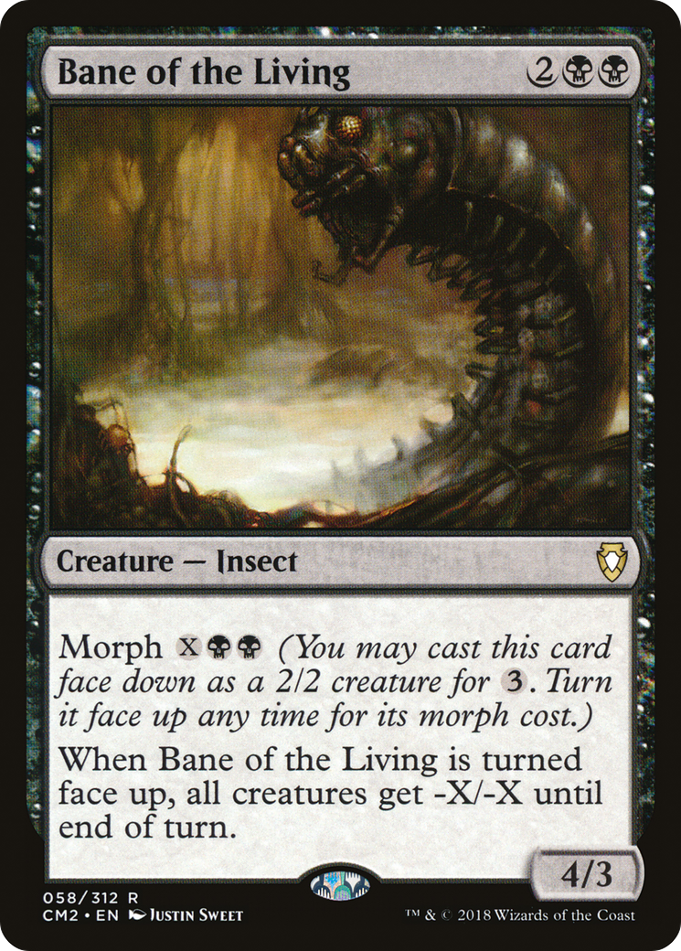 Bane of the Living (CM2-058) [Commander Anthology Volume II] MTG Single Wizards of the Coast