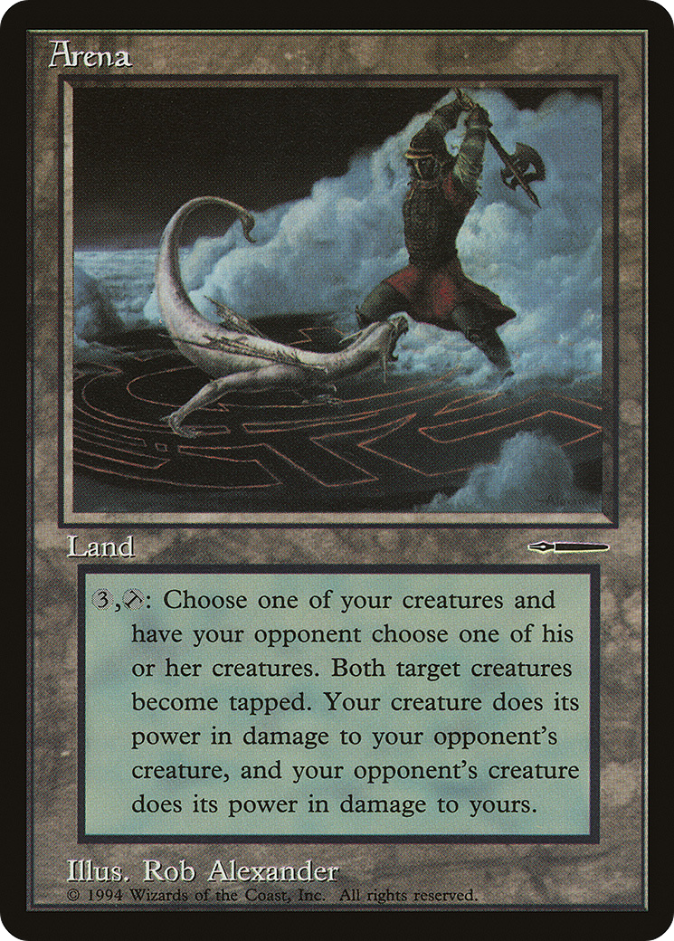 Arena (MEDIA-) [Misc] HarperPrism Book Promos MTG Single Wizards of the Coast