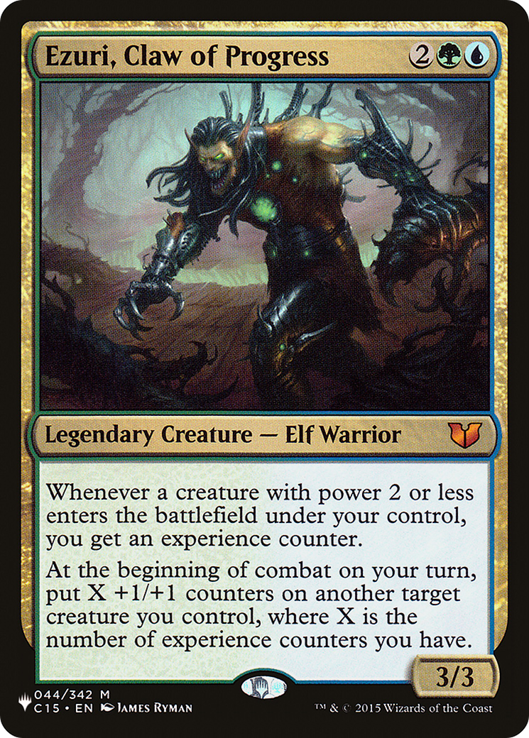 Ezuri, Claw of Progress (LIST-044/342) [Mystery Booster] The List MTG Single Wizards of the Coast