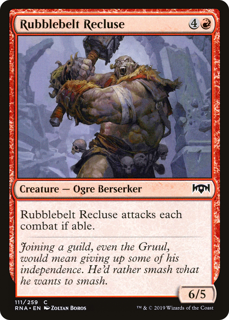 Rubblebelt Recluse (RNA-111) [Ravnica Allegiance] MTG Single Wizards of the Coast