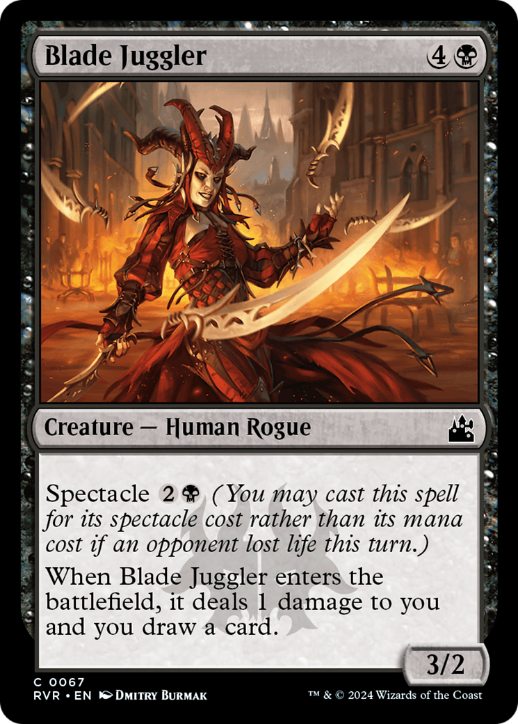 Blade Juggler (RVR-067) [Ravnica Remastered] MTG Single Wizards of the Coast