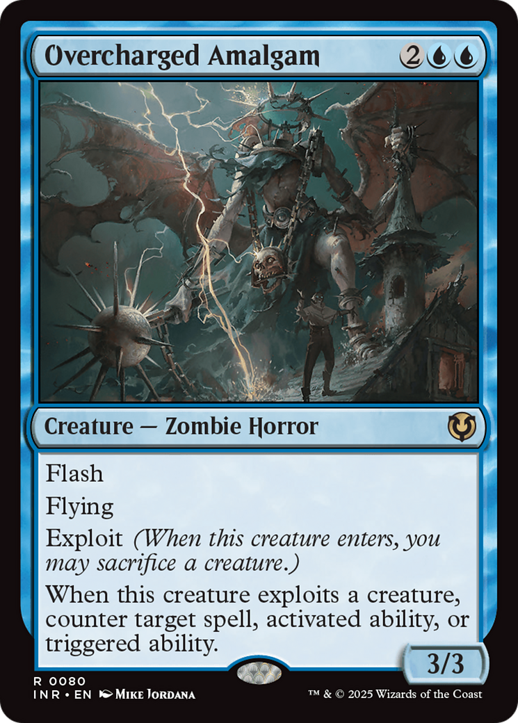 Overcharged Amalgam (INR-080) [Innistrad Remastered] MTG Single Wizards of the Coast