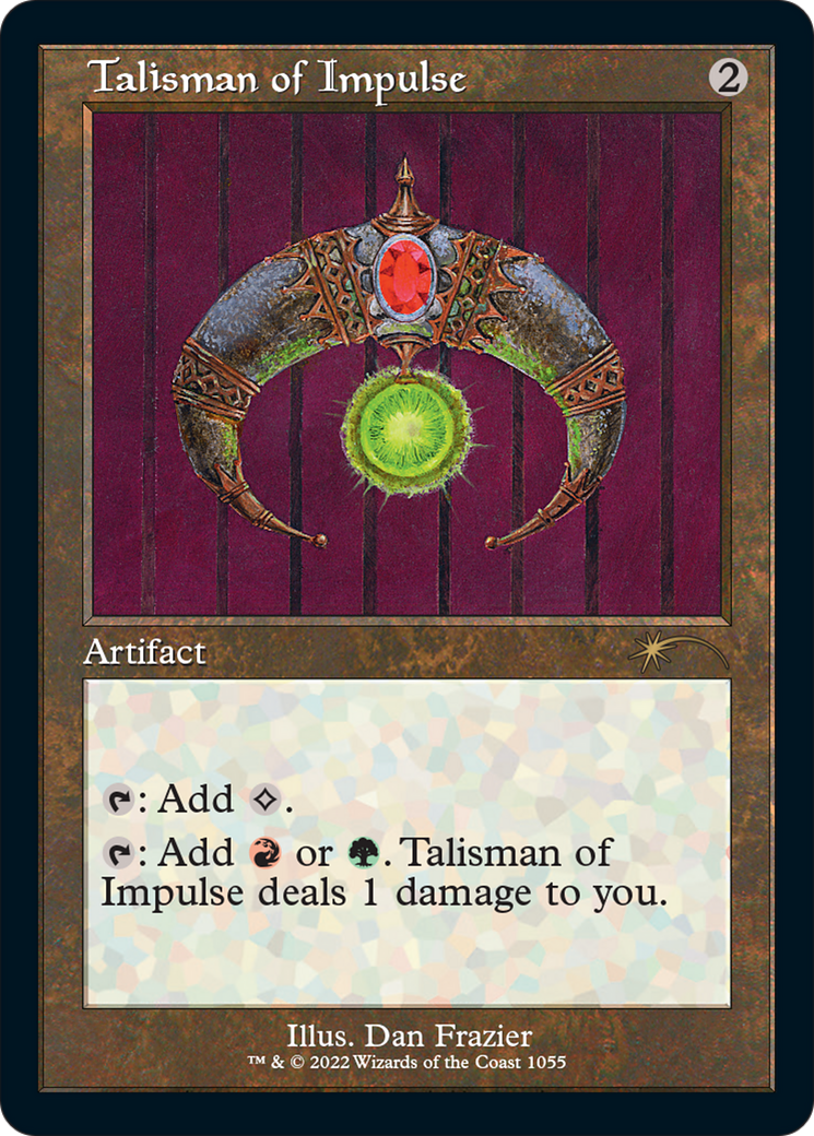 Talisman of Impulse (SLD-1055) [Secret Lair] Drop MTG Single Wizards of the Coast