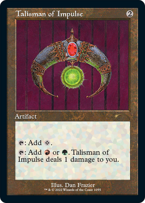 Talisman of Impulse (SLD-1055) [Secret Lair] Drop MTG Single Wizards of the Coast