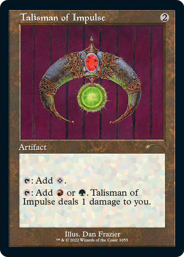 Talisman of Impulse (SLD-1055) [Secret Lair Drop]