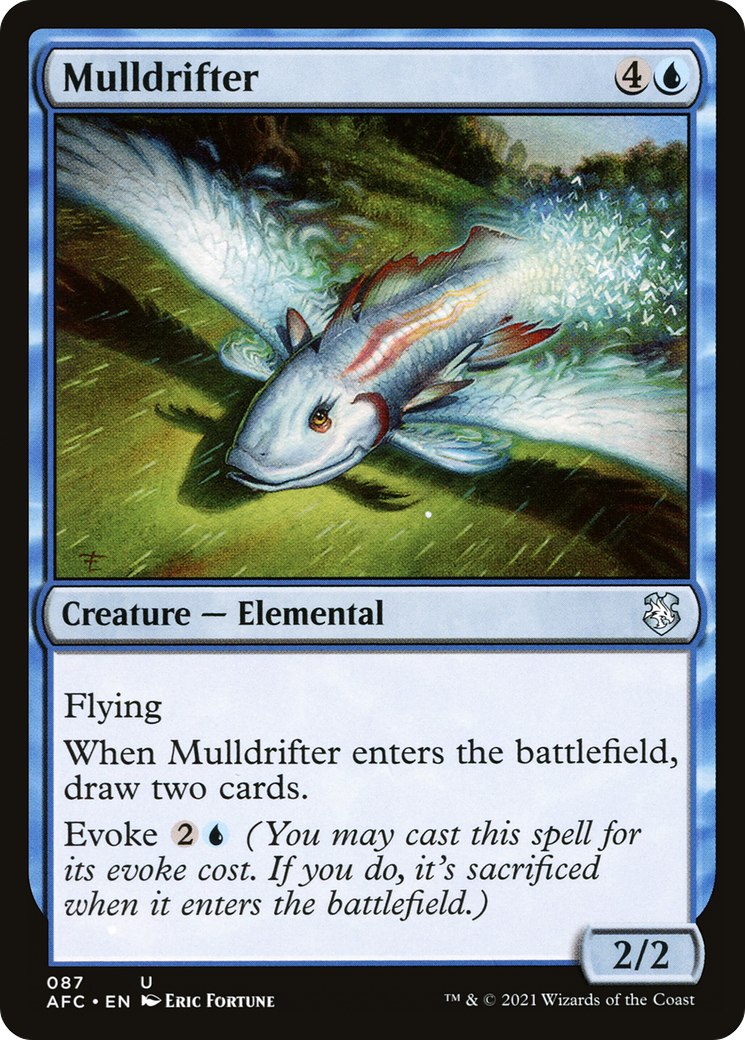 Mulldrifter (AFC-087) [Forgotten Realms Commander] MTG Single Wizards of the Coast