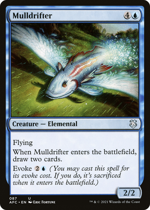 Mulldrifter (AFC-087) [Forgotten Realms Commander] MTG Single Wizards of the Coast