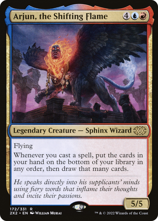 Arjun, the Shifting Flame (2X2-172) [Double Masters 2022] Foil MTG Single Wizards of the Coast