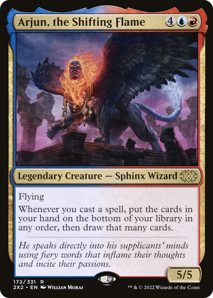 Arjun, the Shifting Flame (2X2-172) [Double Masters 2022] MTG Single Wizards of the Coast