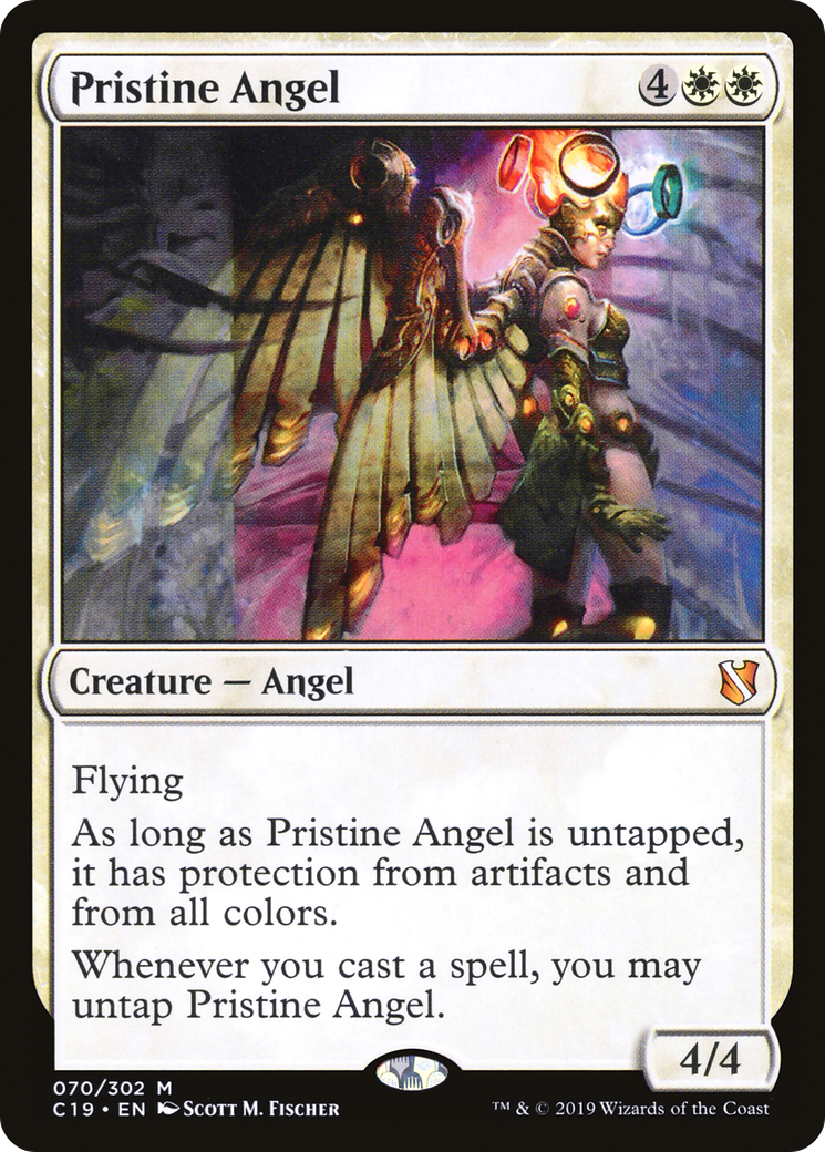 Pristine Angel (C19-070) [Commander 2019] MTG Single Wizards of the Coast