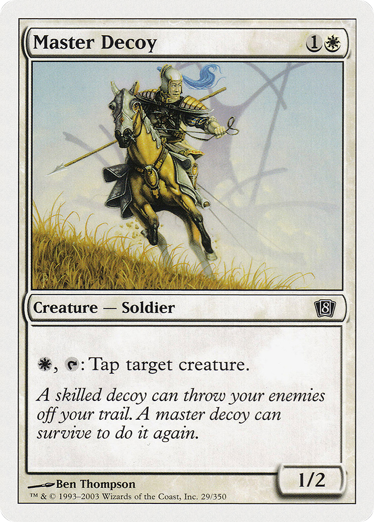 Master Decoy (8ED-029) [8th Edition] MTG Single Wizards of the Coast