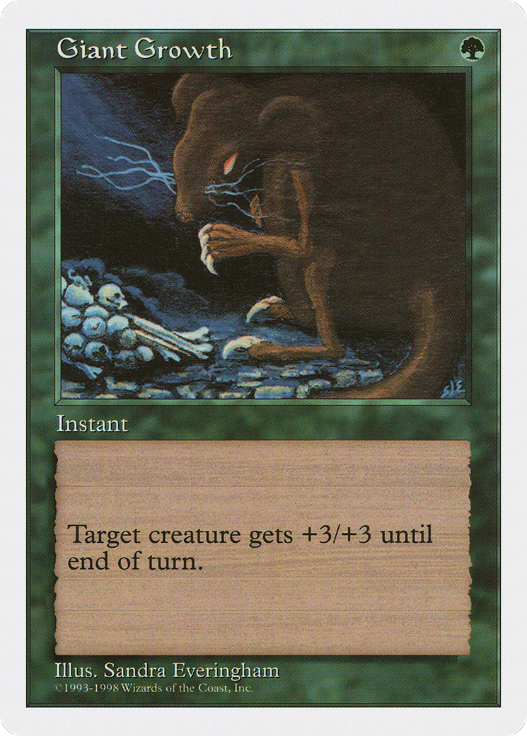 Giant Growth (ATH-055) [Anthologies] MTG Single Wizards of the Coast