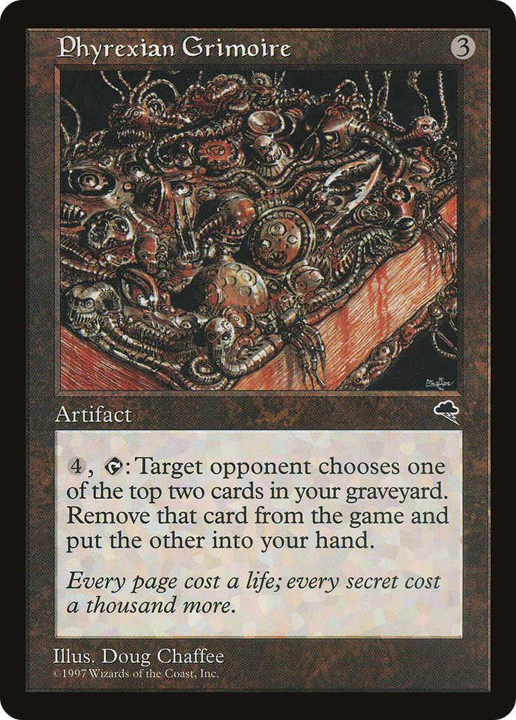 Phyrexian Grimoire (TMP-301) [Tempest] MTG Single Wizards of the Coast