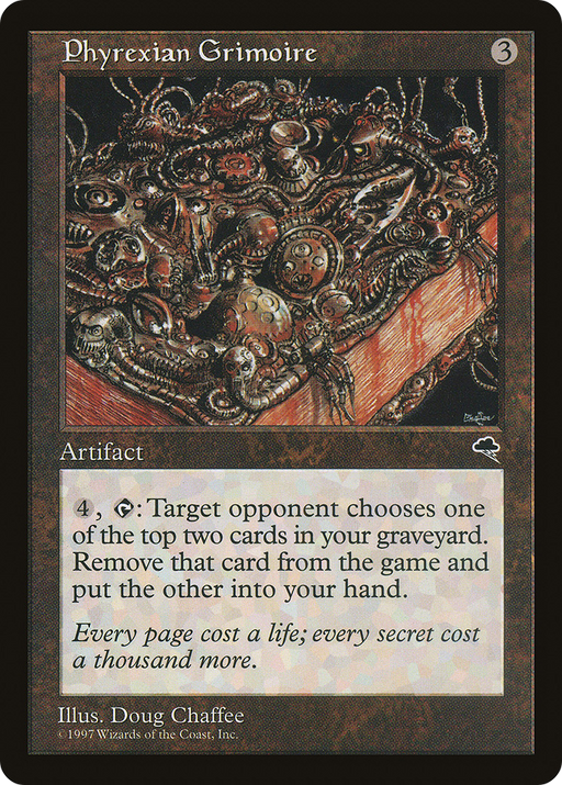 Phyrexian Grimoire (TMP-301) [Tempest] MTG Single Wizards of the Coast