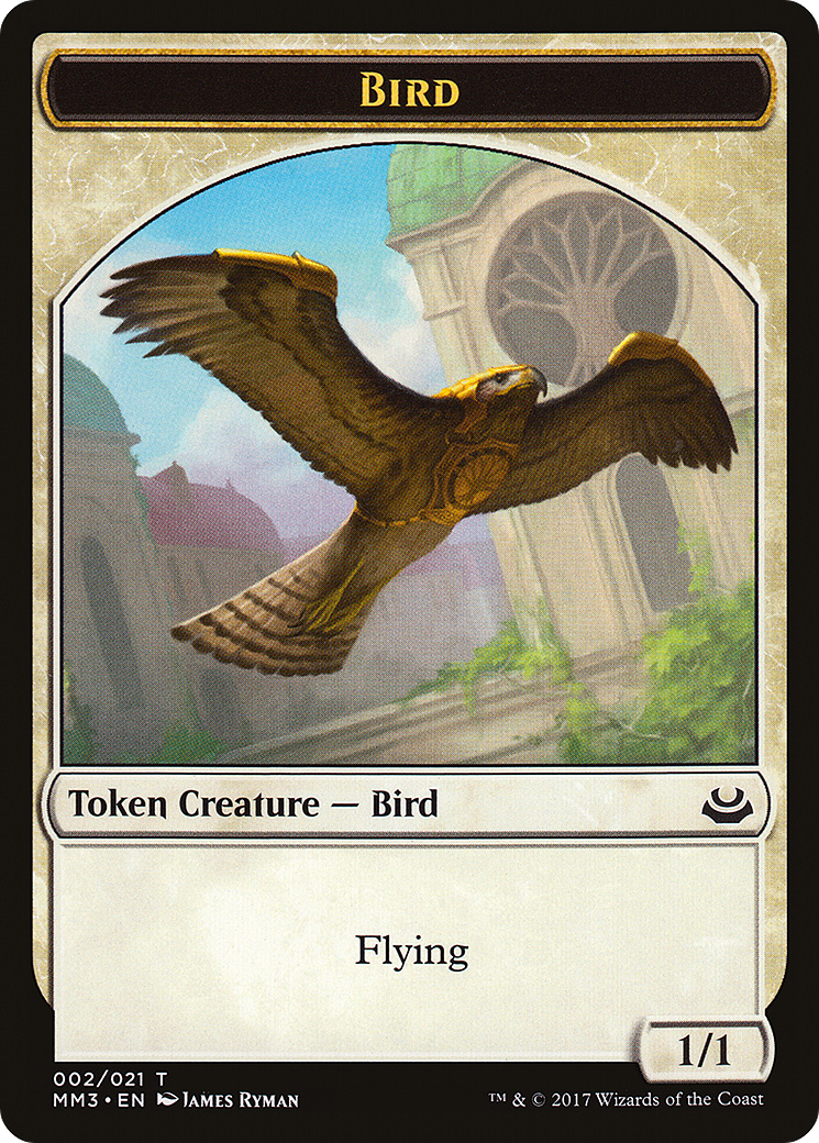 Bird (MM3-002) [Tokens] Modern Masters 2017 Tokens MTG Single Wizards of the Coast