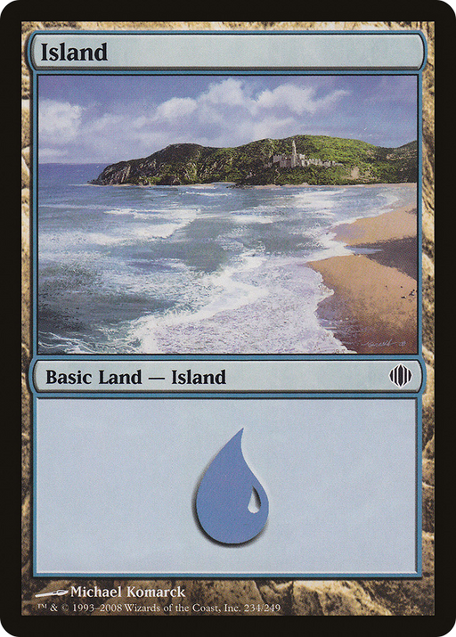 Island (ALA-234) [Shards of Alara] MTG Single Wizards of the Coast