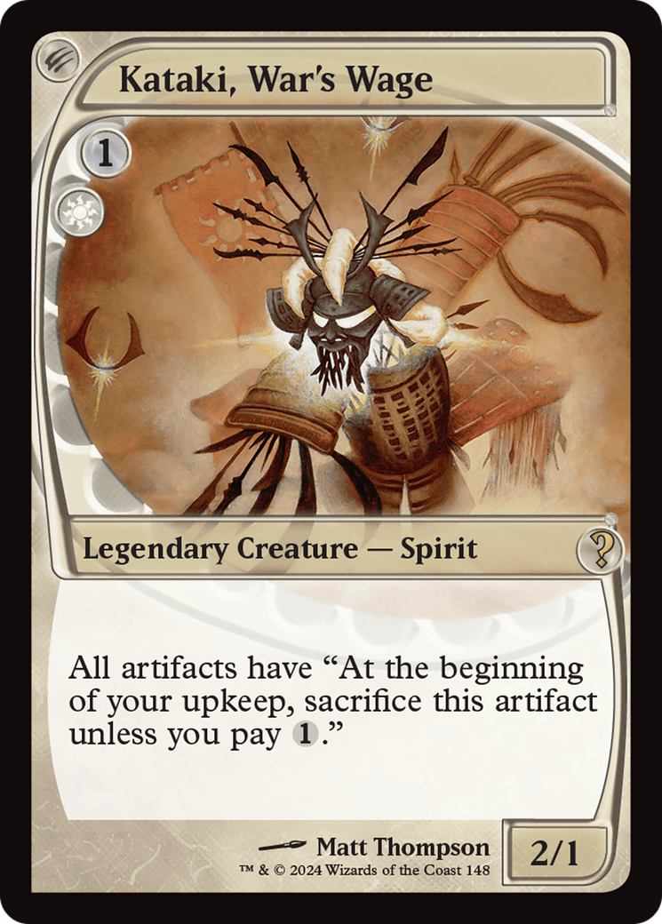 Kataki, War's Wage (Future Sight) (MB2-148) [Mystery Booster] Mystery Booster 2 MTG Single Wizards of the Coast