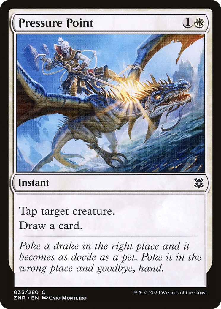 Pressure Point (ZNR-033) [Zendikar Rising] MTG Single Wizards of the Coast