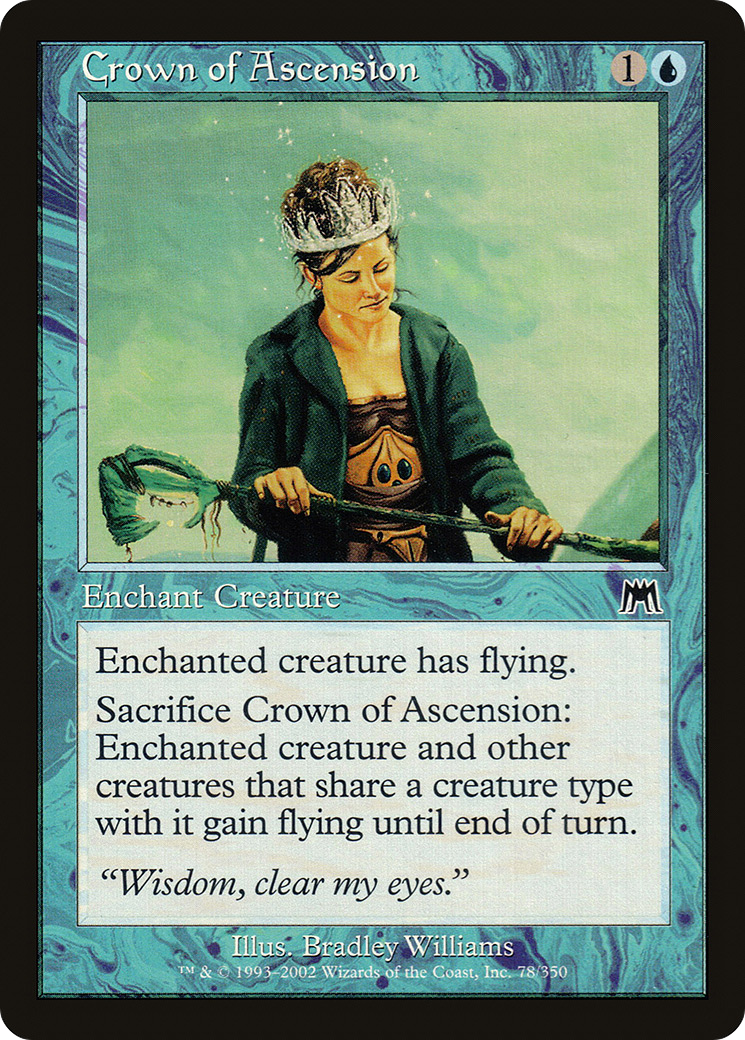 Crown of Ascension (ONS-078) [Onslaught] MTG Single Wizards of the Coast