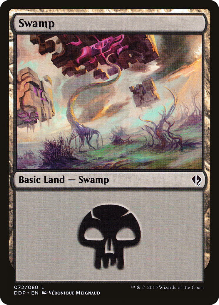Swamp (DDP-072) [Misc] Duel Decks: Zendikar vs. Eldrazi MTG Single Wizards of the Coast