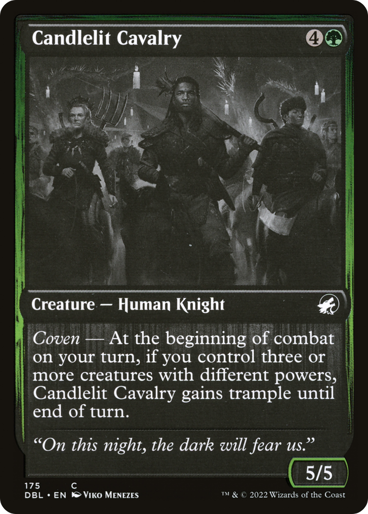 Candlelit Cavalry (DBL-175) [Innistrad: Double Feature] Foil MTG Single Wizards of the Coast