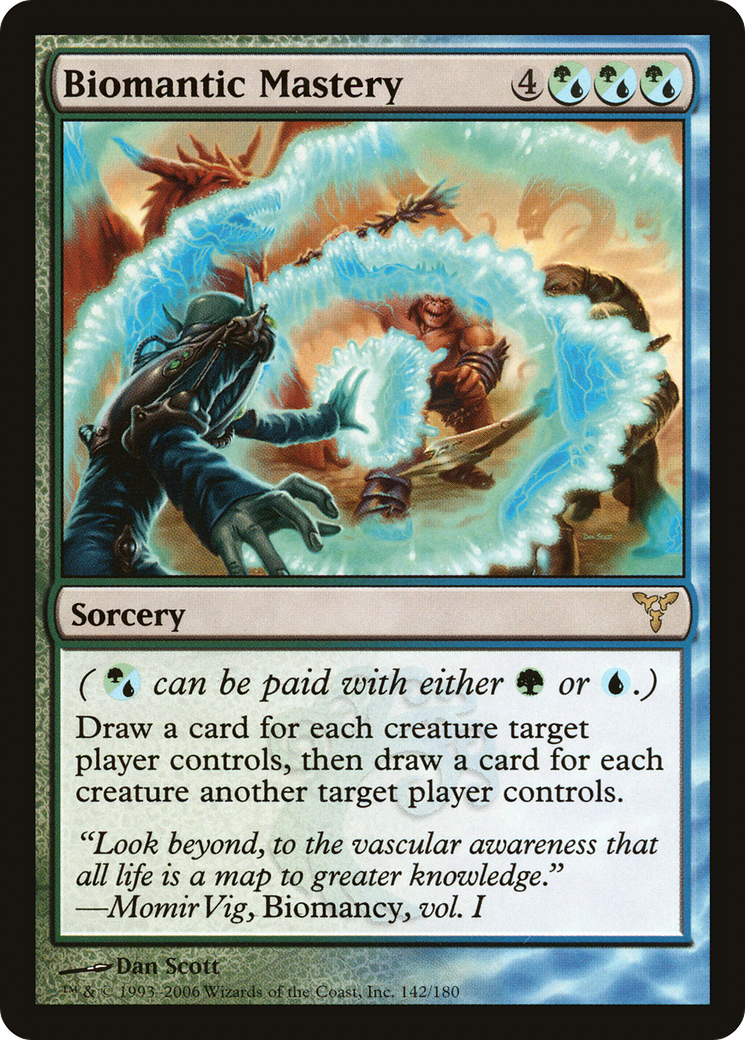 Biomantic Mastery (DIS-142) [Dissension] MTG Single Wizards of the Coast