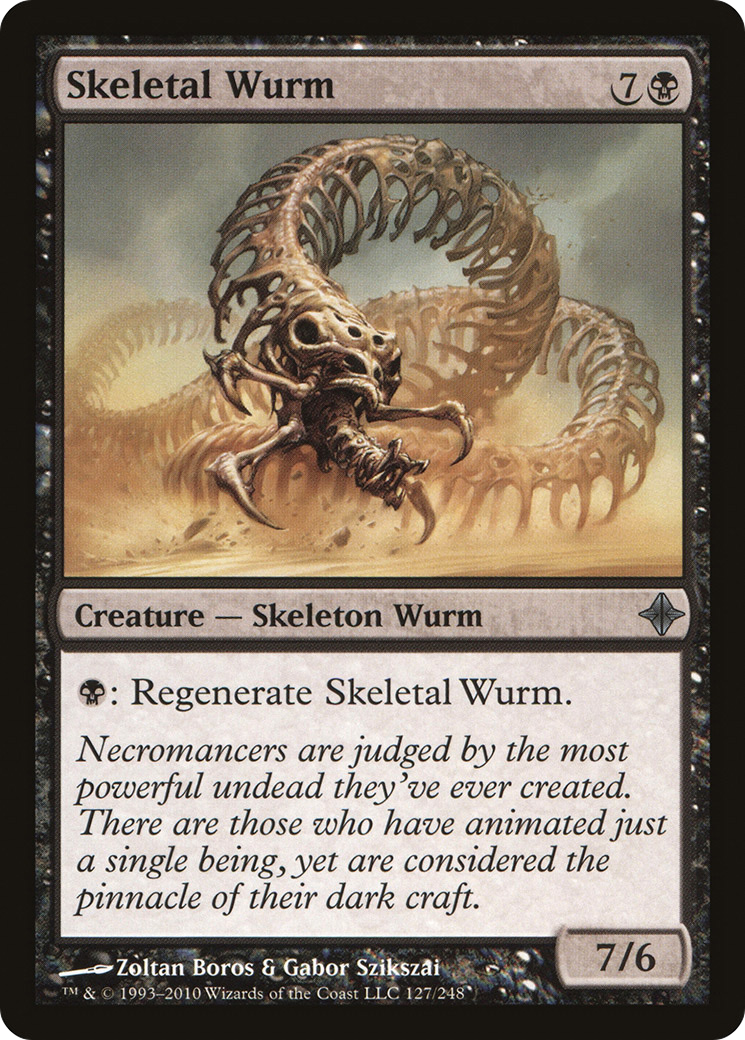Skeletal Wurm (ROE-127) [Rise of the Eldrazi] Foil MTG Single Wizards of the Coast