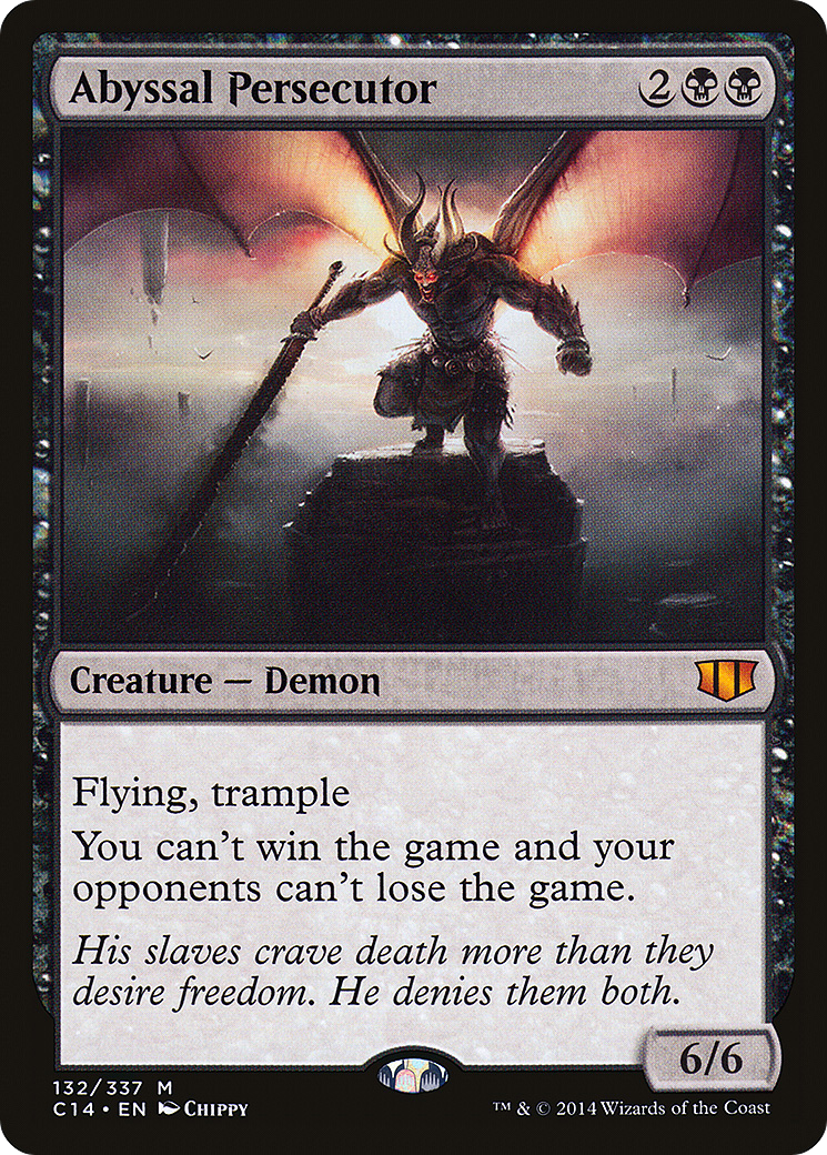 Abyssal Persecutor (C14-132) [Commander 2014] MTG Single Wizards of the Coast