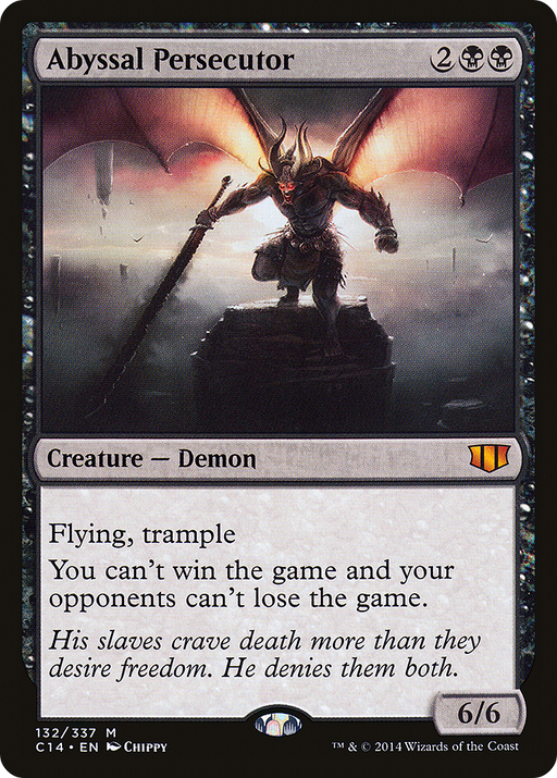 Abyssal Persecutor (C14-132) [Commander 2014] MTG Single Wizards of the Coast