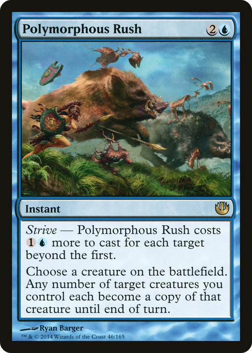 Polymorphous Rush (JOU-046) [Journey into Nyx] Foil MTG Single Wizards of the Coast